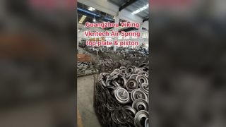 Comment produire la plaque supérieure et le piston du ressort pneumatique ?