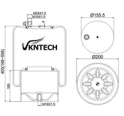 Le véhicule est équipé d'un moteur à air comprimé.320.51.21 Contitech 4390NP24 remplacement par VKNTECH 1K4124 MERCEDES BENZ A 942.320.51.21 Contitech 4390NP24