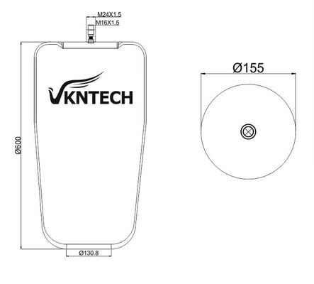 Le moteur de l'appareil doit être équipé d'un système de freinage.328.00.21 Contitech 4838N Remplacé par VKNTECH 1K4838 SANS PISTON